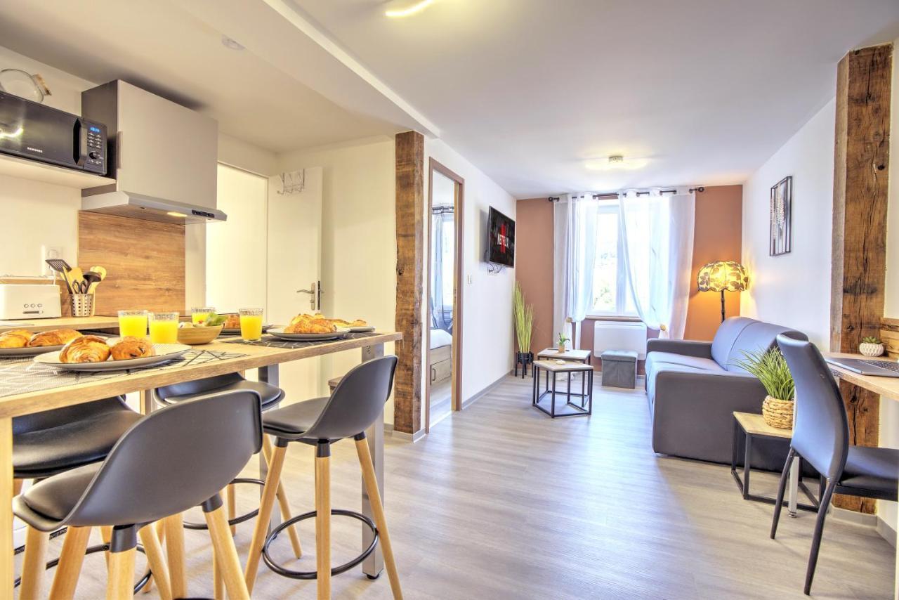 Le Sabot - Netflix/Wi-Fi Fibre/Terasse - 4 Pers Apartment Banassac ภายนอก รูปภาพ